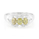 Bague en argent et Tourmaline cuprifère
