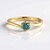 Anello in oro con Diamante Blu I2 (SUHANA)