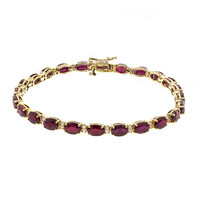 AAA-Mosambik-Rubin-Goldarmband (CIRARI)