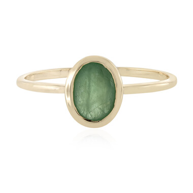 Anillo en oro con Esmeralda de Socoto