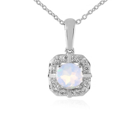 Collana in argento con Opale di Welo