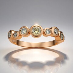 Anello in oro con Diamante Rose de France VS1 di Argyle (Annette)