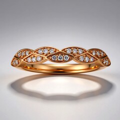 Anello in oro con Diamante Rosa d'Argyle I3