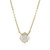 Collar en oro con Diamante IF (G)  (de Melo Gold)