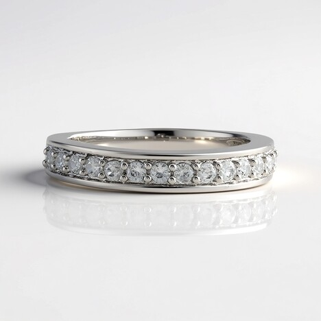 Anello in argento con Zircone
