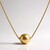 Collana in argento con Perla Dorata dei Mari del Sud Kabira (Annette)