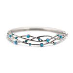 Sleeping Beauty-Türkis-Silberarmreif (Faszination Türkis)