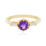 Sibirischer Amethyst-Silberring