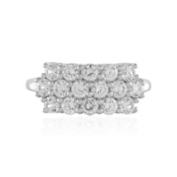 Bague en argent et Zircon