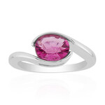 Anello in argento con Fluorite Rosa