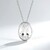 Collana in argento con Quarzo Bianco
