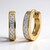 Orecchini in oro con Diamante PK (I)