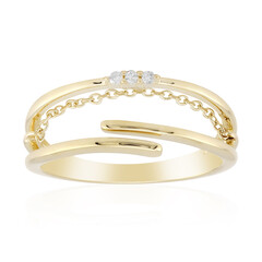 Anillo en oro con Diamante I2 (H) (de Melo Gold)