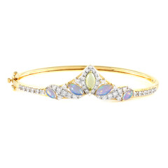 Bracelet en argent et Opale Welo