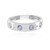 Bague en argent et Tanzanite