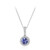 Naszyjnik na złoto i AAA tanzanit (CIRARI)