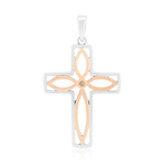 I1 Argyle Rose de France Diamond Silver Pendant (Annette)