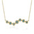 Himmelblauer VS1 Brillant-Goldcollier