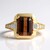 Anello in oro con Tormalina Neon del Congo (CIRARI)