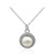 Collier en argent et Perle de culture d'eau douce