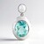 Ciondolo in argento con Fluorite Braldu (Pallanova)
