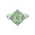Bague en argent et Grenat Tsavorite