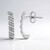 Orecchini in argento con Zircone