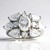 Anello in argento con Topazio Bianco