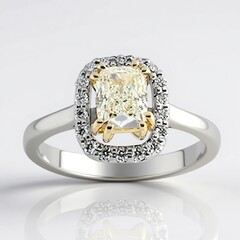 Anello in oro con Diamante VS1 (R)