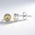 Orecchini in argento con Berillo Giallo