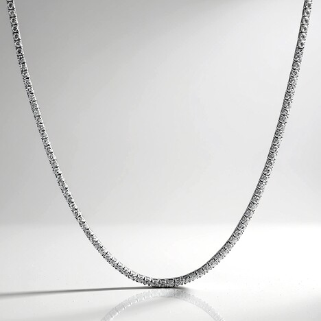 Collana in oro con Diamante SI2 (H) (CIRARI)
