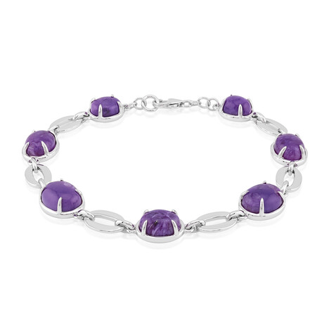 Charoit-Silberarmband