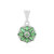 Tsavorite Silver Pendant