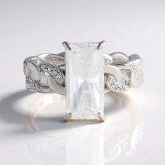 Anello in argento con Danburite (de Melo Essence)