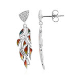 Pendientes en plata con Zircón (SAELOCANA)