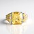 Anello in argento con Citrino