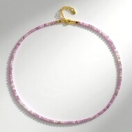 Collana in argento con Kunzite