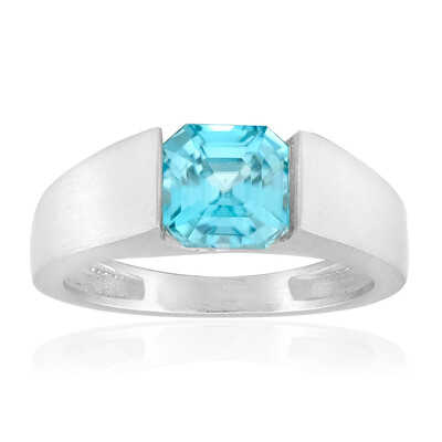 Zilveren ring met een Ratanakiri zirkoon