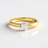 Zircon Silver Ring