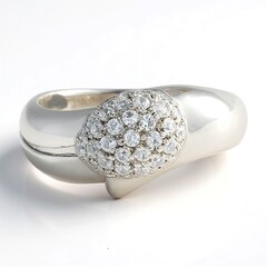 Anello in argento con Zircone
