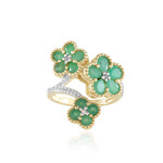 Socoto-Smaragd-Silberring