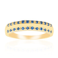 Anello in oro con Haüyne