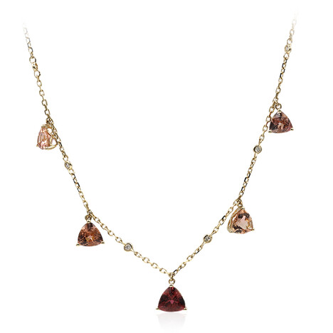 Kongo-Neon-Turmalin-Goldcollier (CIRARI)