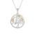 Collier en argent et Diamant I3 (J)