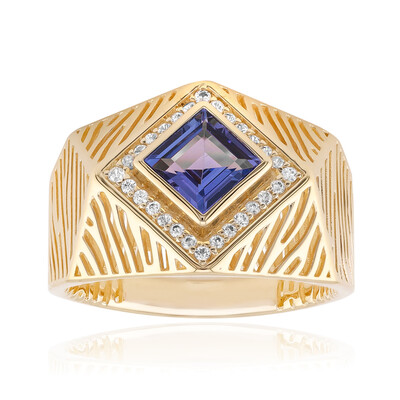 9K AAA Tanzanite Gold Ring (Ornaments by de Melo)