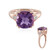 Amethyst-Silberring