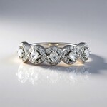 Anello in argento con Zircone
