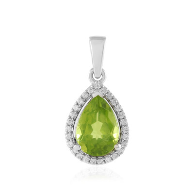 Ciondolo in argento con Peridoto