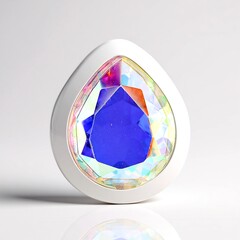 Ciondolo in argento con Quarzo Moonlight