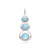 Ciondolo in argento con Larimar